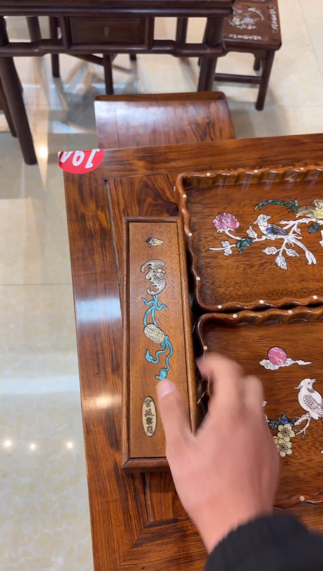 木木黄花梨线香盒