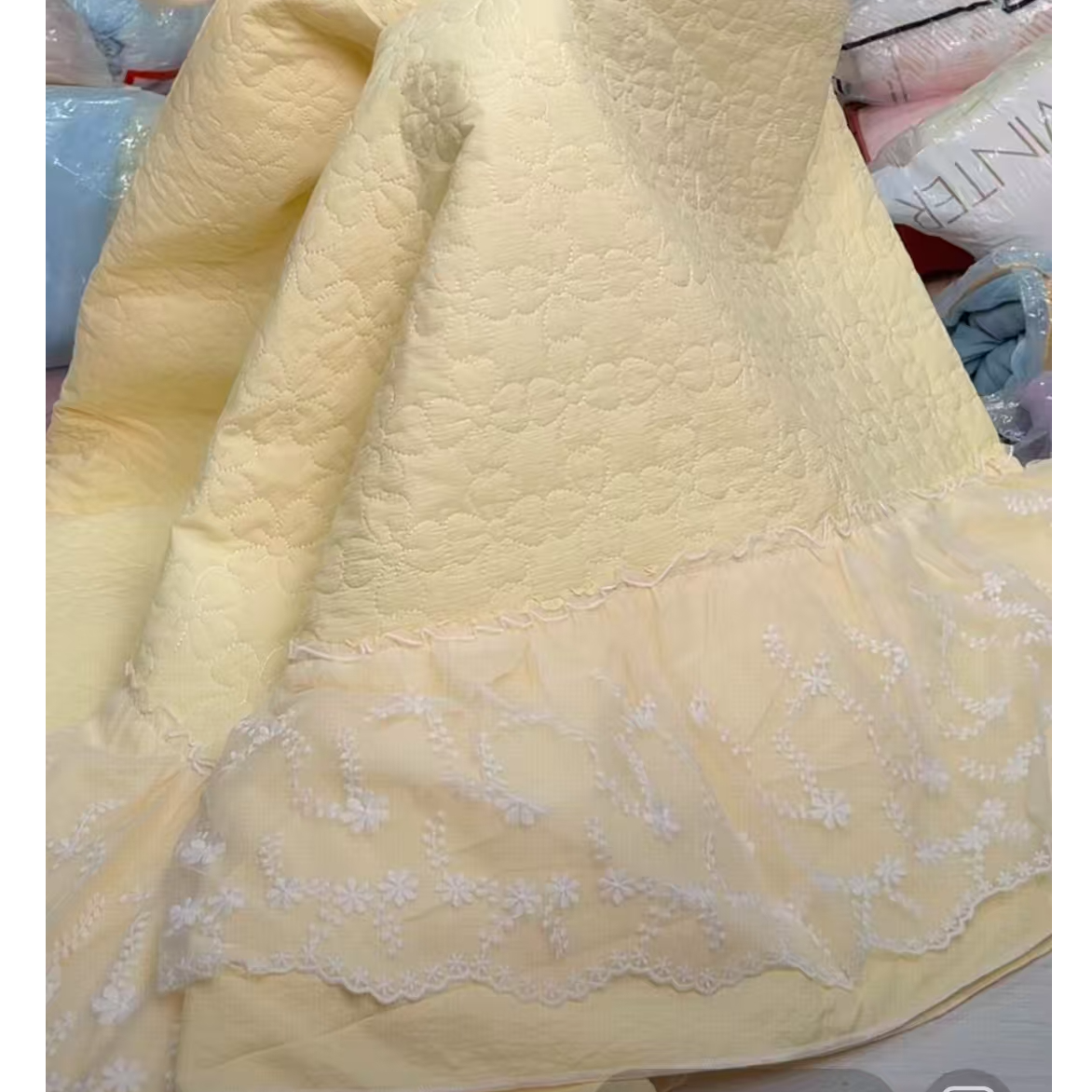 黄色单床盖-四季款 -一实物已直播间为准