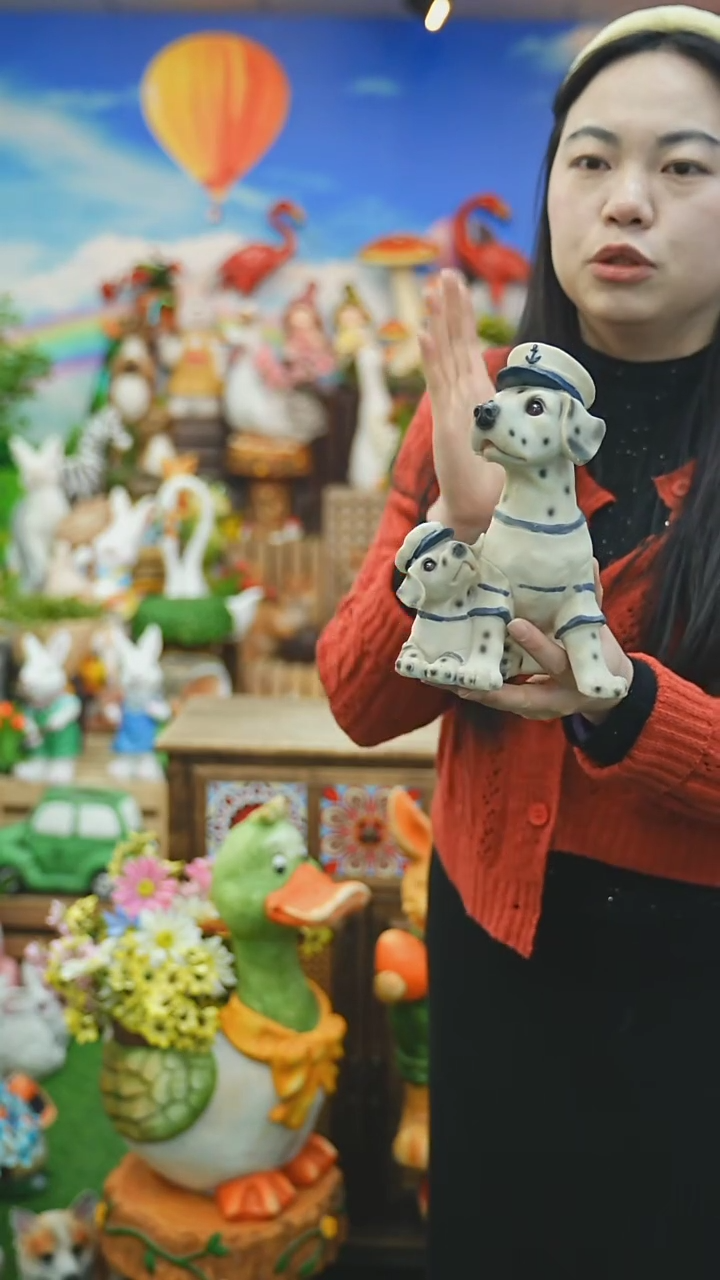 【闪购商品】红陶花园庭院摆件&00&