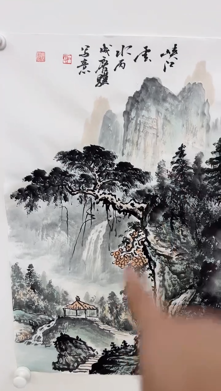 绘画韩江书画天悦-石老师