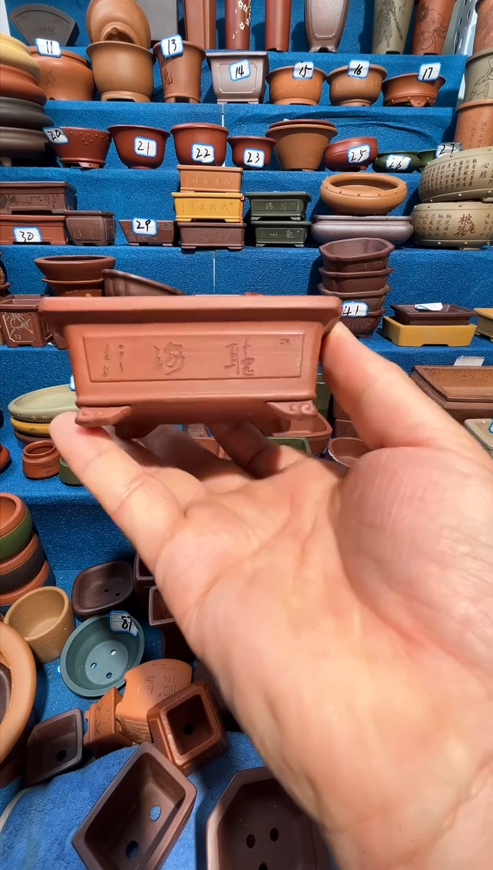 【闪购商品】紫砂紫砂花盆8*6*3