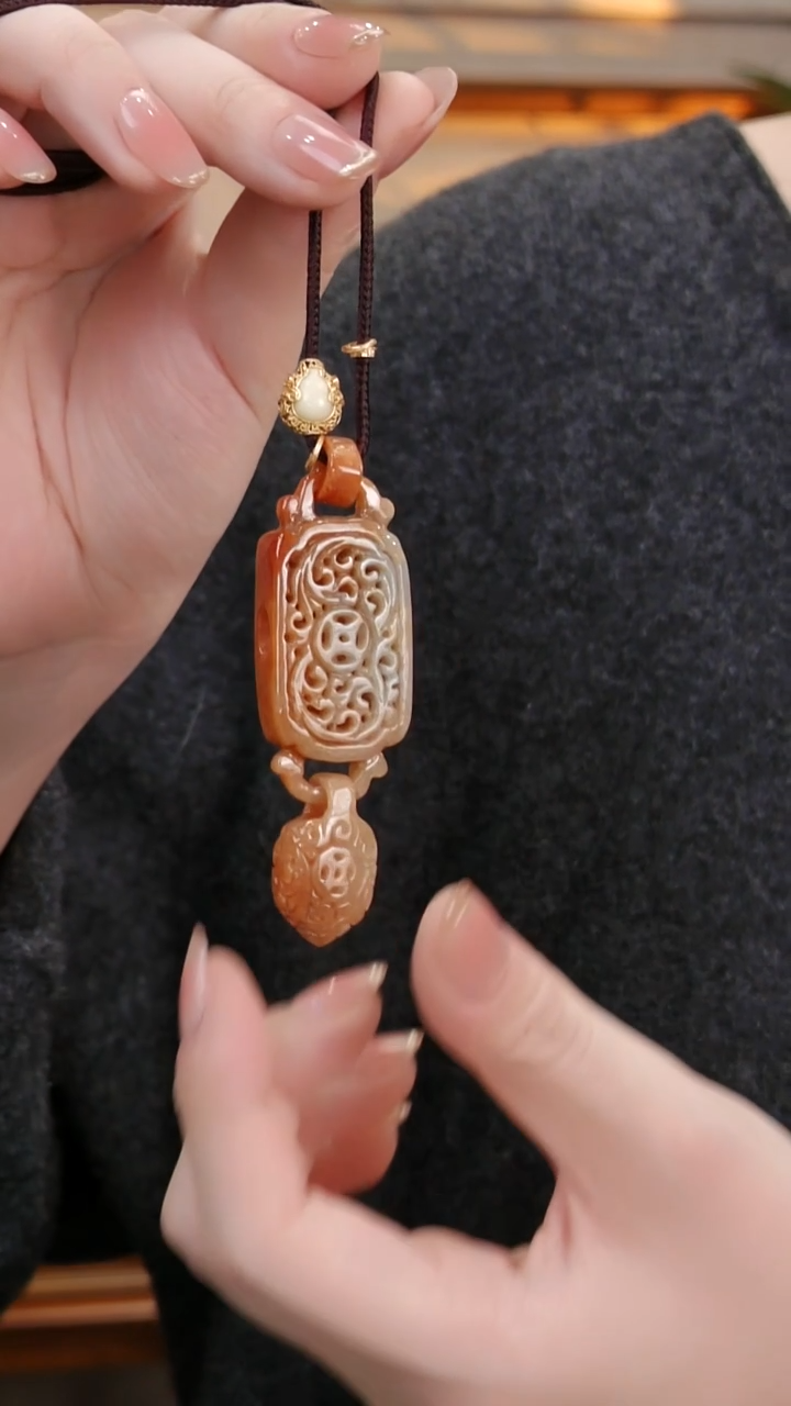 颈饰未镶嵌翡翠国风