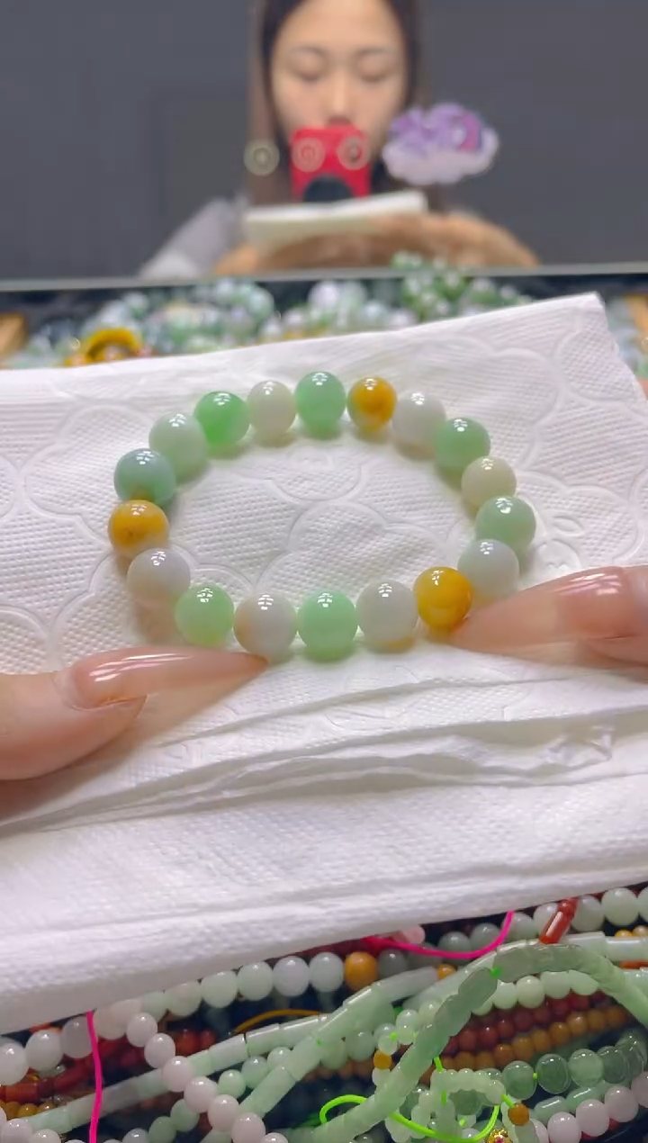 颈饰未镶嵌翡翠10MM