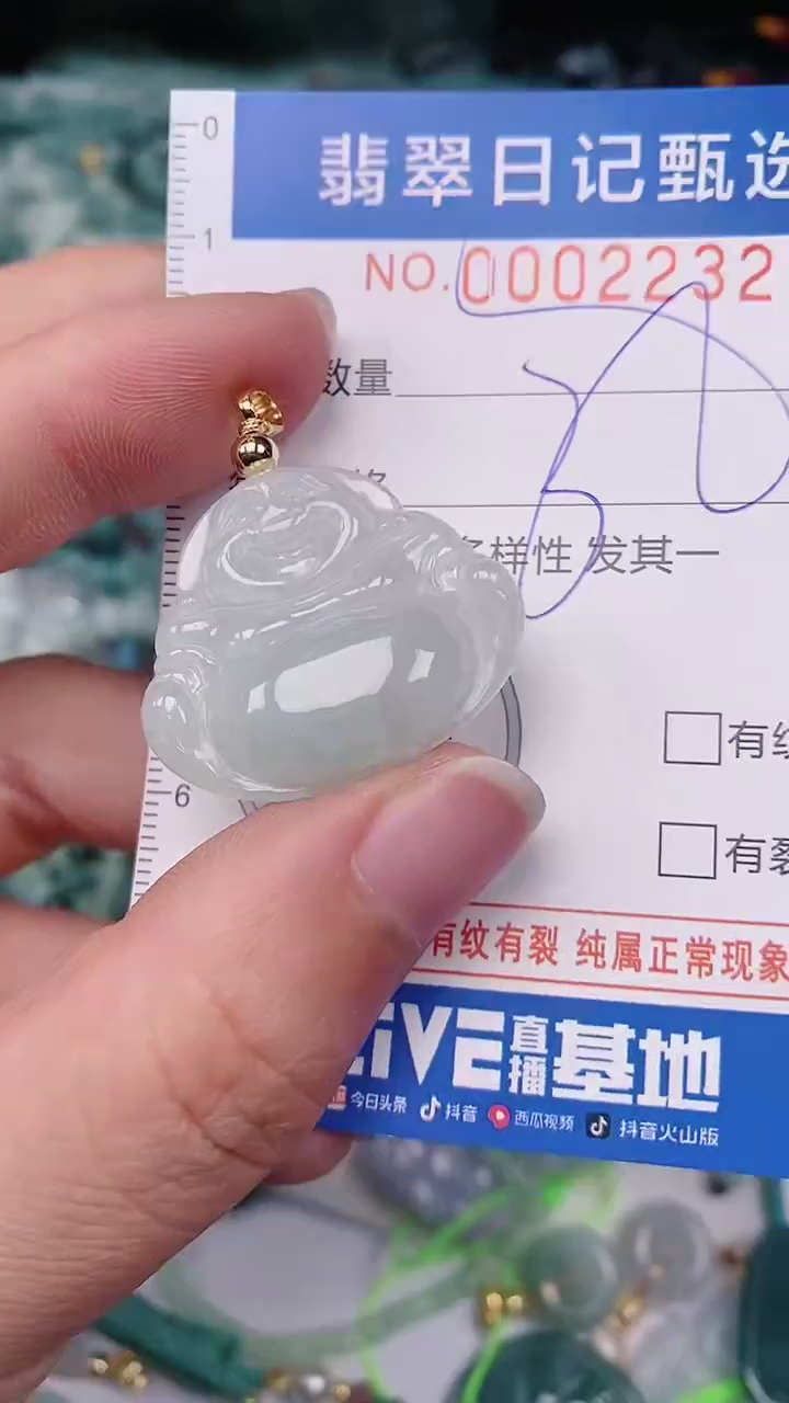 【闪购商品】翡翠颈饰未镶嵌00002232