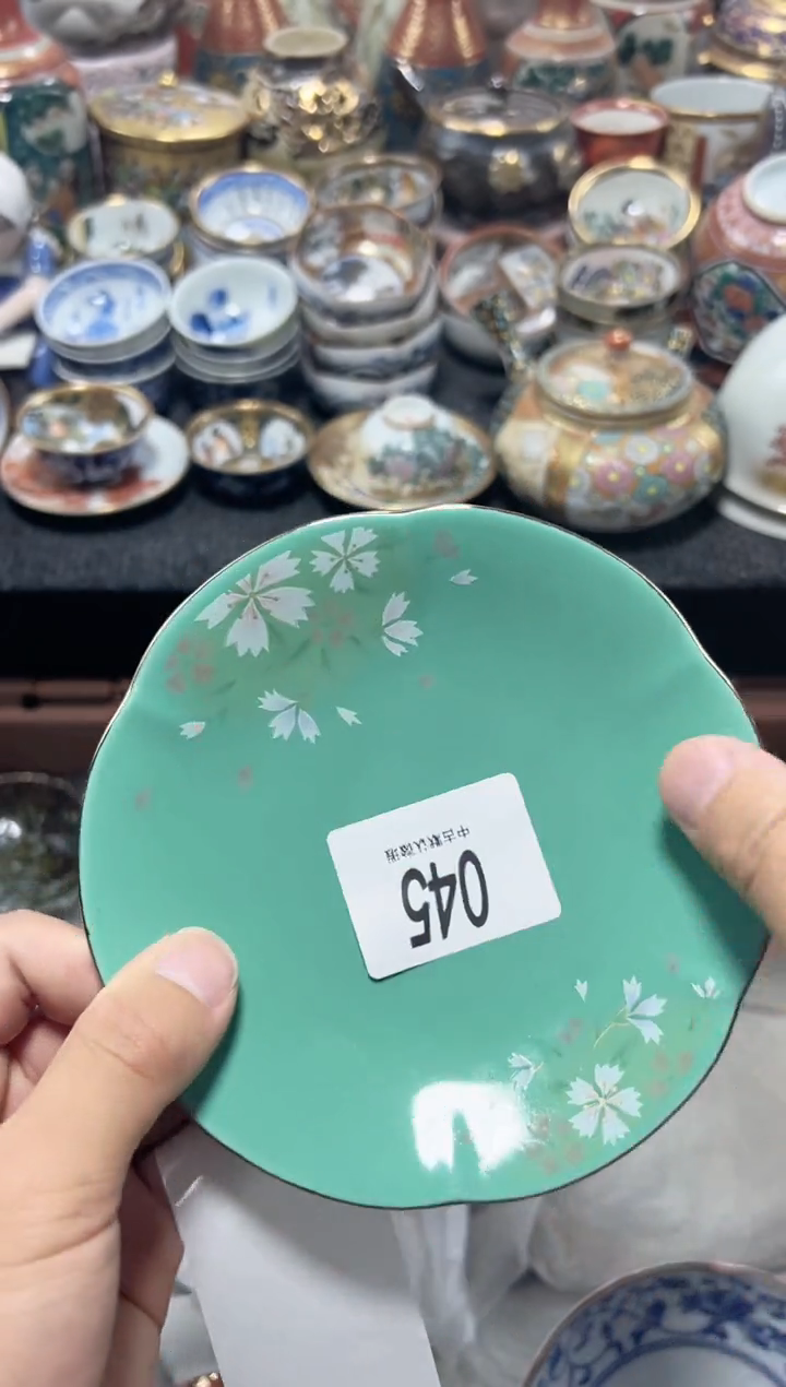 瓷片夏目海外回流瓷器中古品。