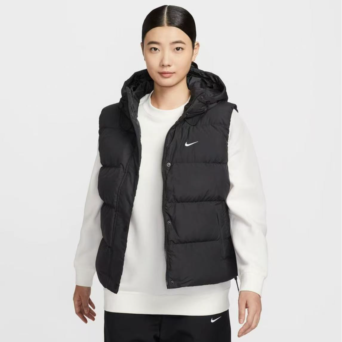 NIKE/耐克 女子运动时尚休闲保暖羽绒马甲外套IH1010-010