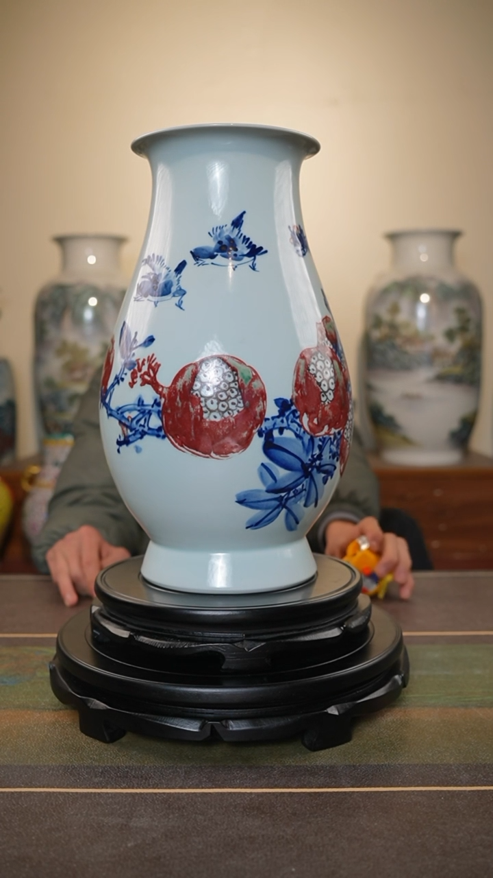 【闪购商品】摆件匠心瓷造确保手工手绘