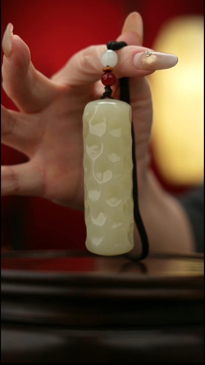 玉【锤纹】天然玉石手把件