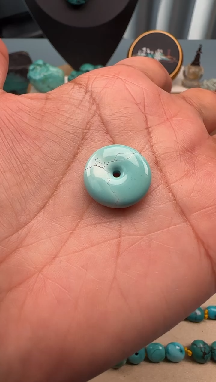 【闪购商品】绿松石珠宝奇石未镶嵌绿松石