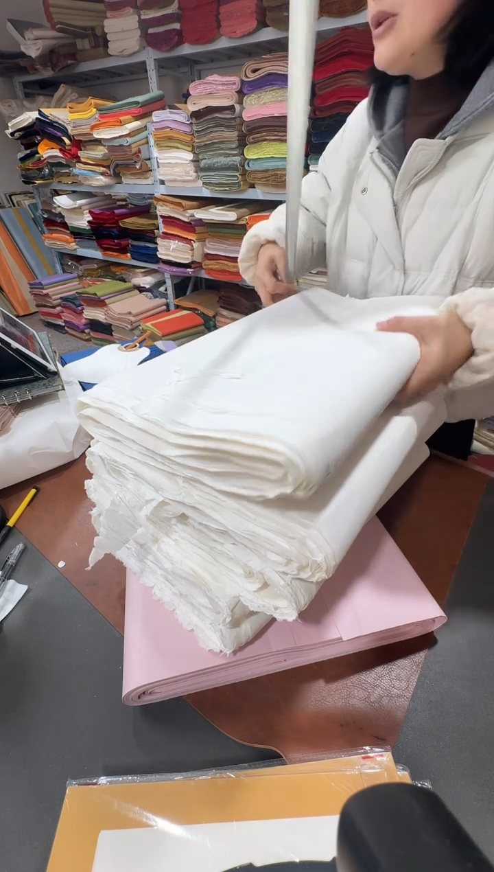 45*200手工白色生宣边料50张