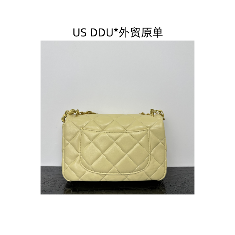 X小鸡黄宽手柄女包手提单肩斜挎包6006/H001