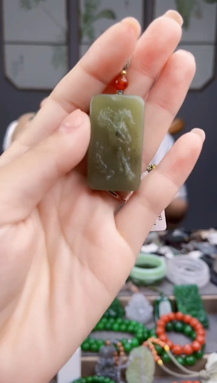 颈饰未镶嵌和田玉多样性发货拍一单发一个