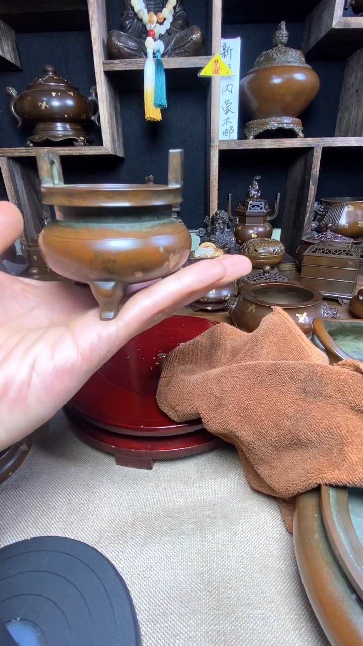 【闪购商品】纯铜 精品铜 摆件熏香炉/摆件/