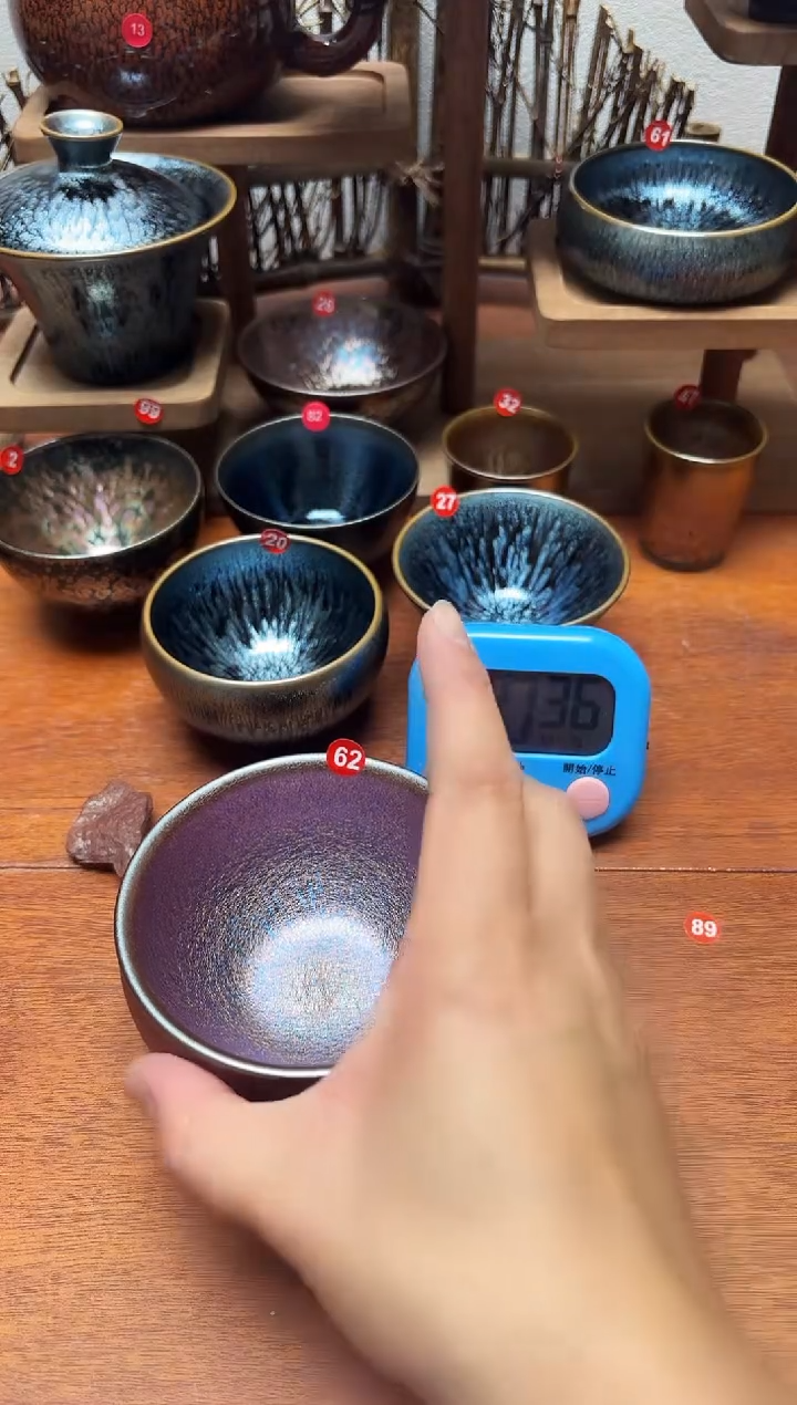 茶盏燕****）62号建盏工匠茶器