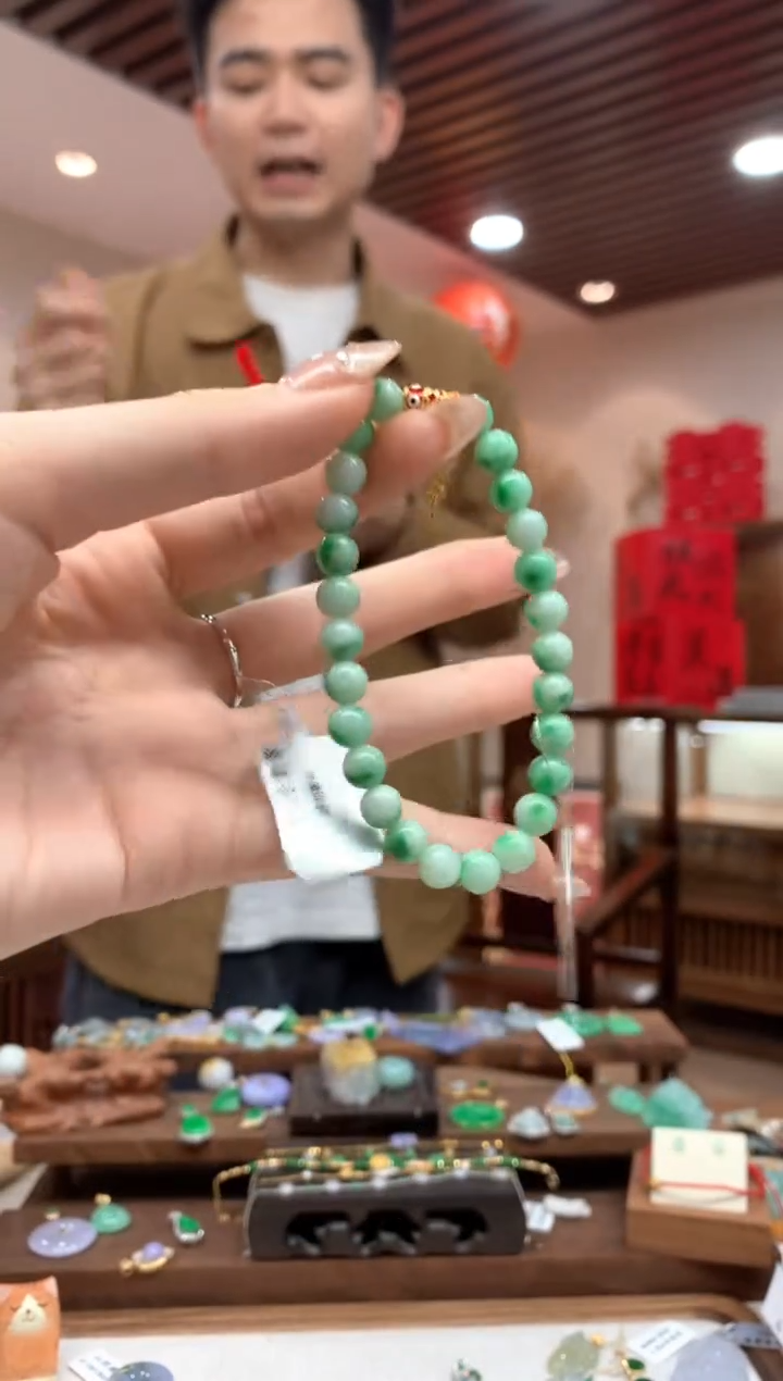 【闪购商品】翡翠手串未镶嵌手串