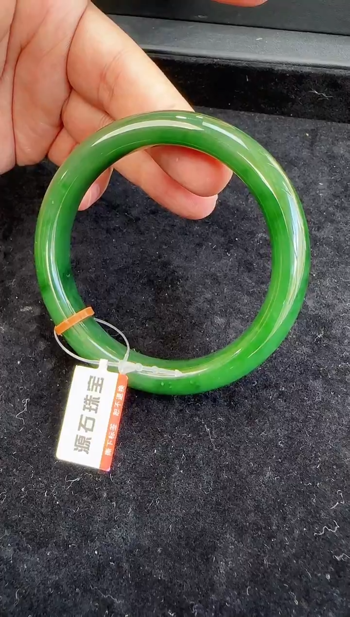 未镶嵌手镯和田玉59-60圈口