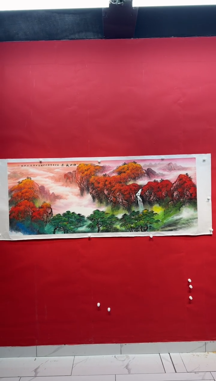 国画画家陆远华纯手绘原作