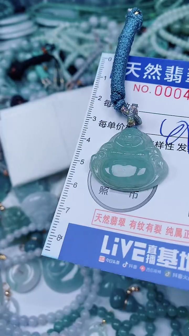 翡翠未镶嵌颈饰00004800