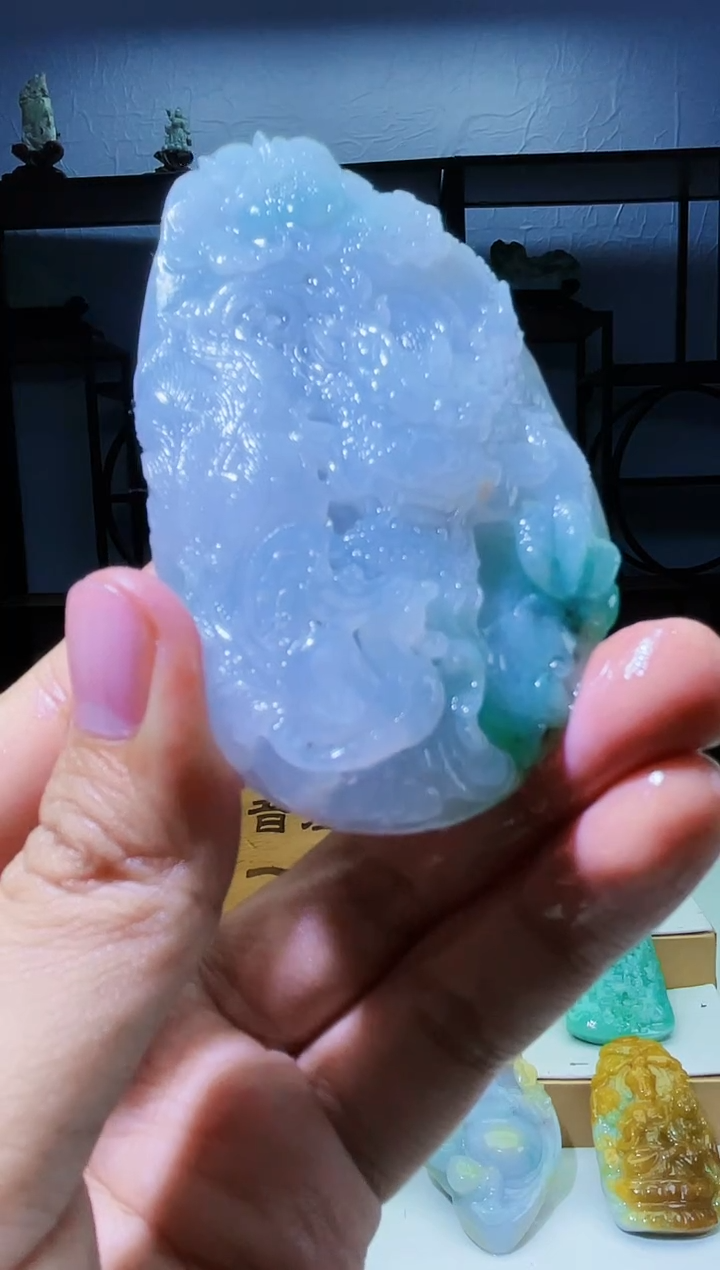 【闪购商品】定制翡翠未镶嵌毛货02030056