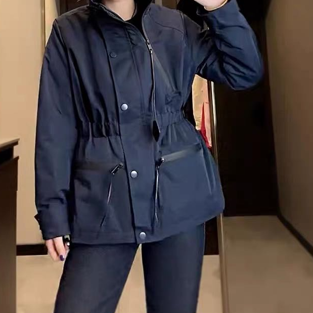 【叶子好物】B712女士精品冲锋衣羽绒服