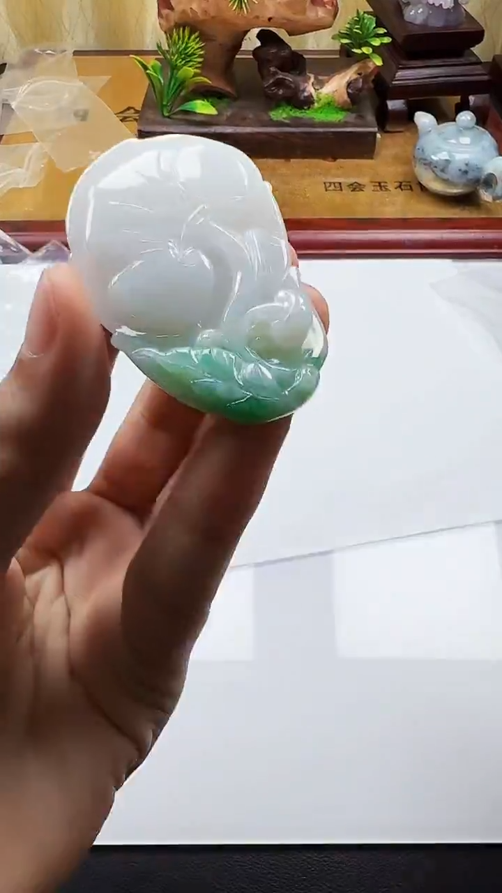 吊坠(不含链)未镶嵌翡翠1