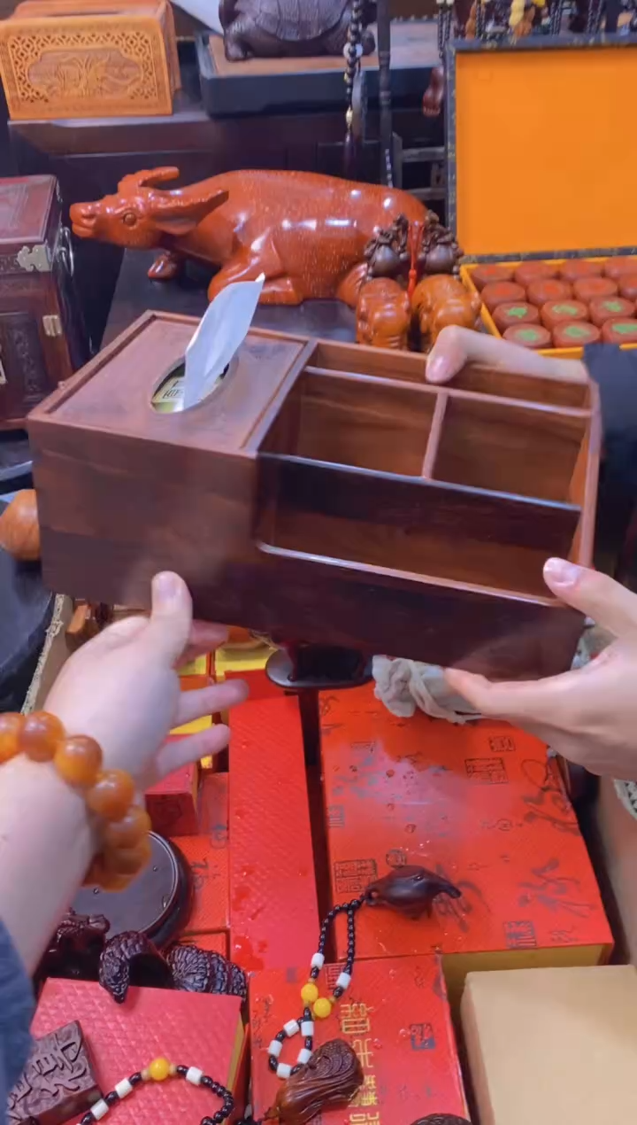 【闪购商品】木组合纸巾盒直播推荐直播推荐