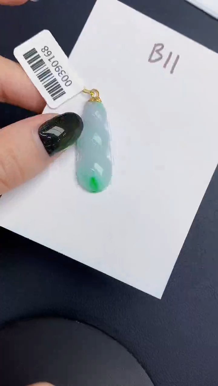 【闪购商品】翡翠颈饰18K金镶嵌00000000000