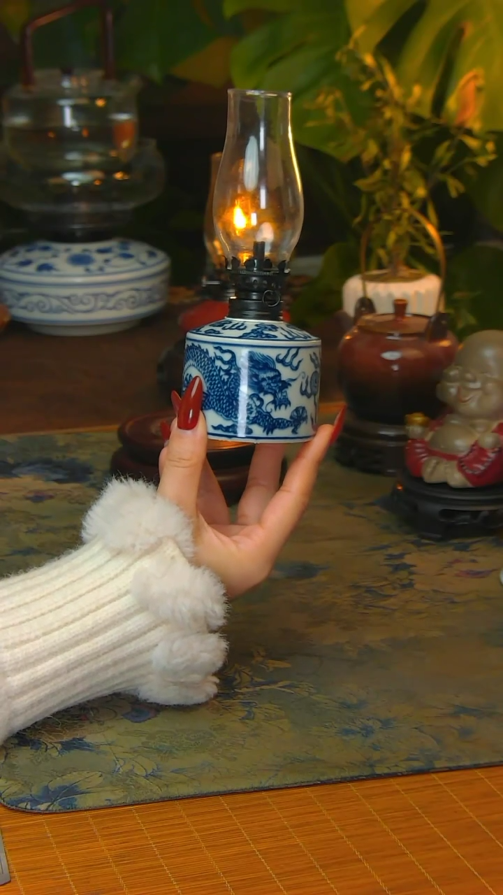 【闪购商品】景德镇陶瓷灯摆件