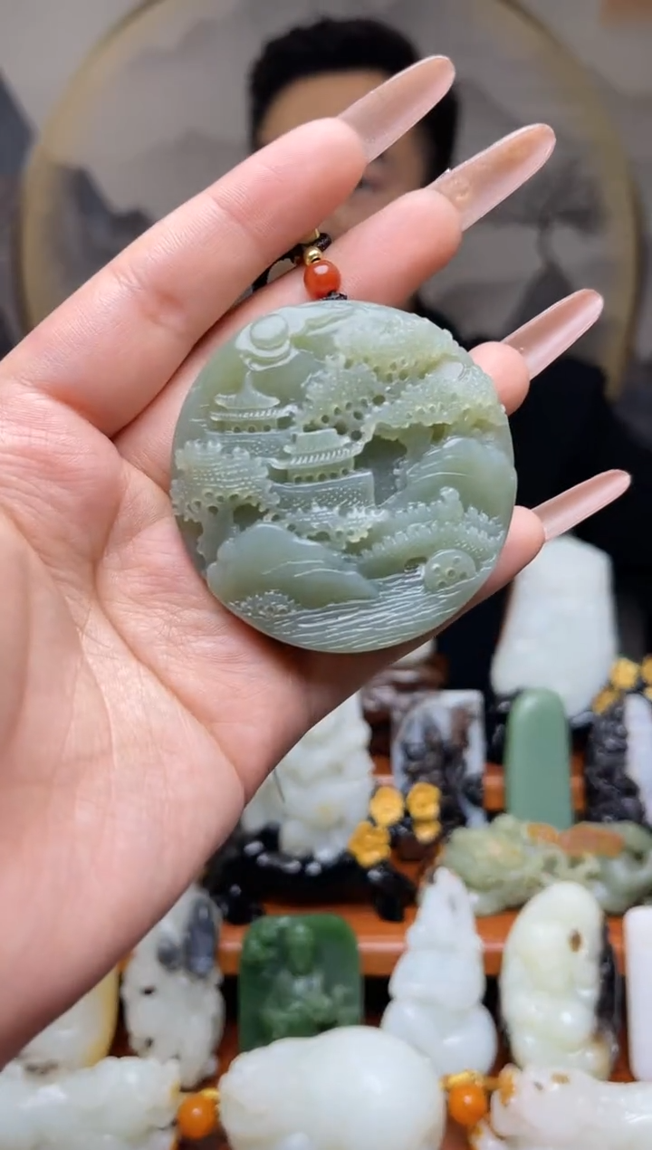 【闪购商品】和田玉吊坠未镶嵌07