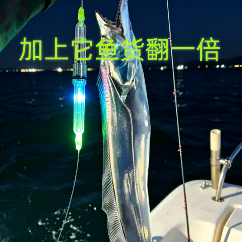 水下诱鱼灯天亚钓组诱鱼灯钓带鱼专用诱鱼灯深海诱鱼灯防水