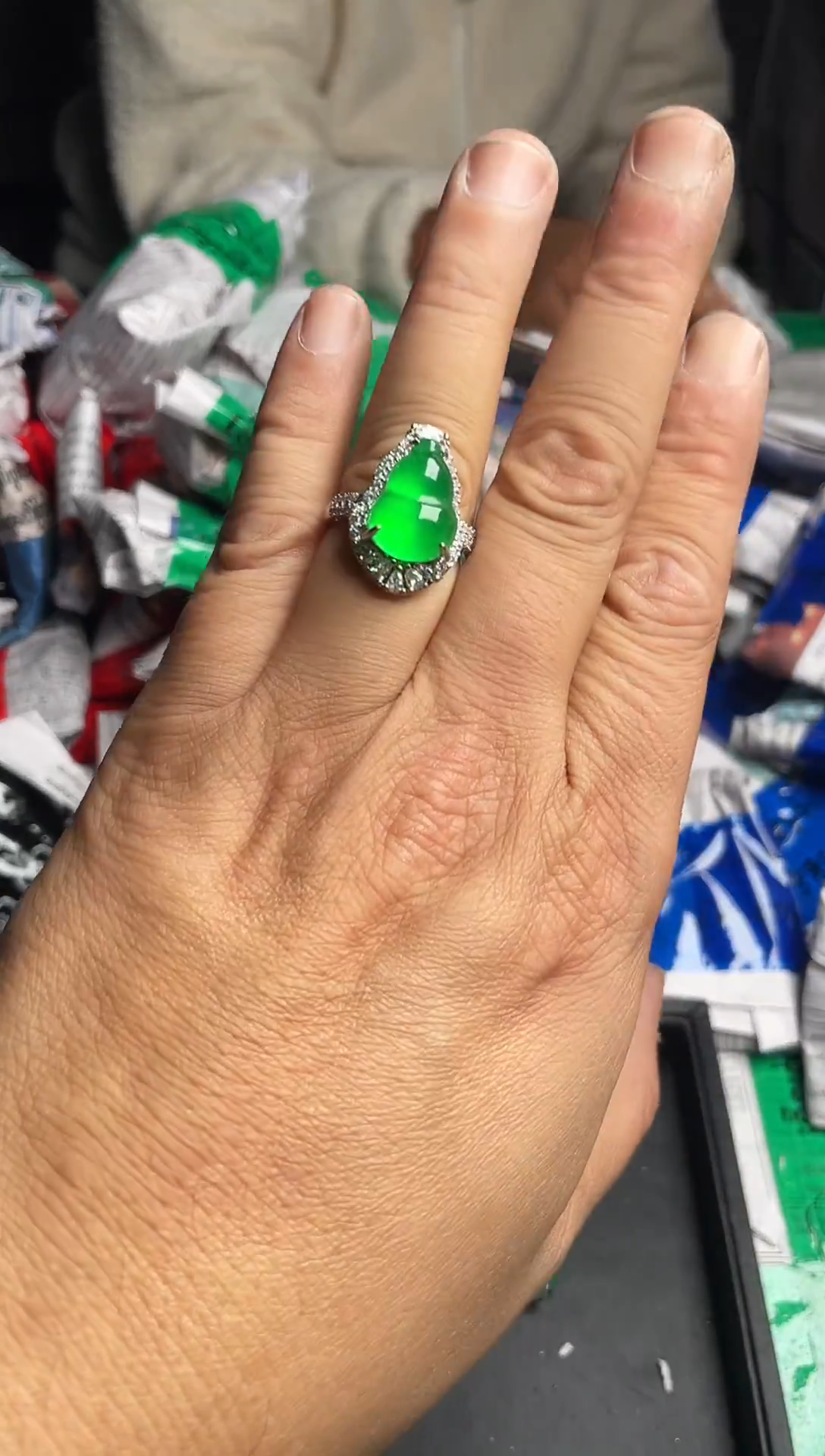 强 子 收 货时尚戒指A-14