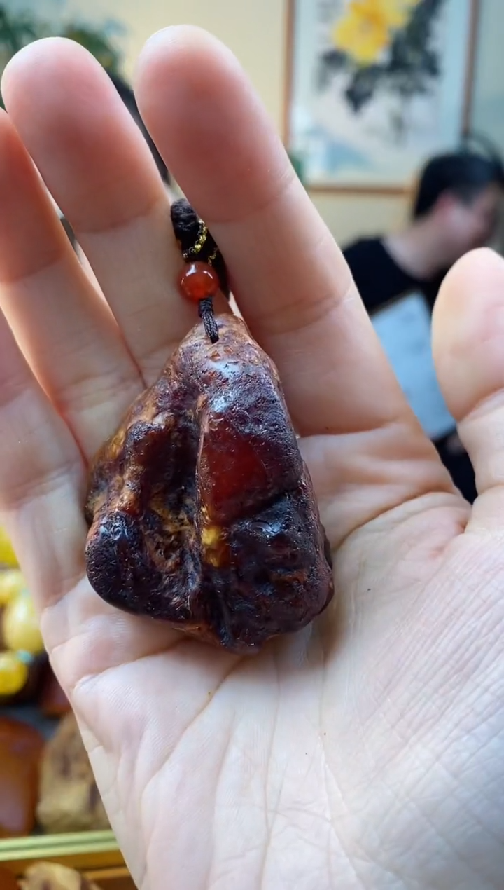 【闪购商品】琥珀颈饰未镶嵌吊坠