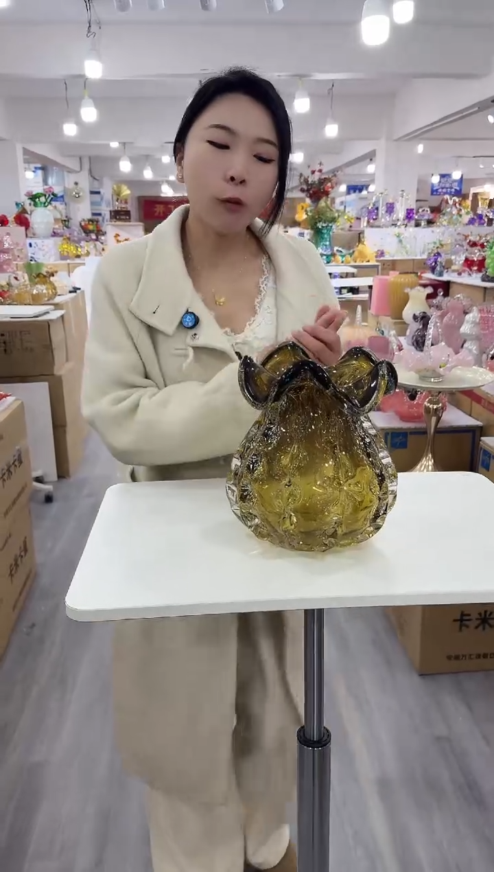 【闪购商品】琉璃盛泰花器E-品5