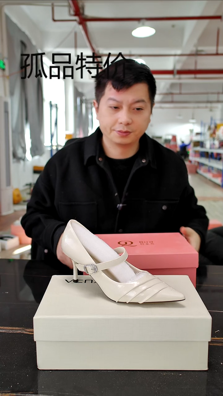 37码女鞋细跟高跟鞋