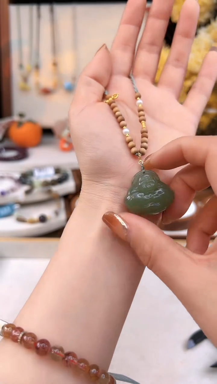 【闪购商品】和田玉颈饰未镶嵌@@C921D015786