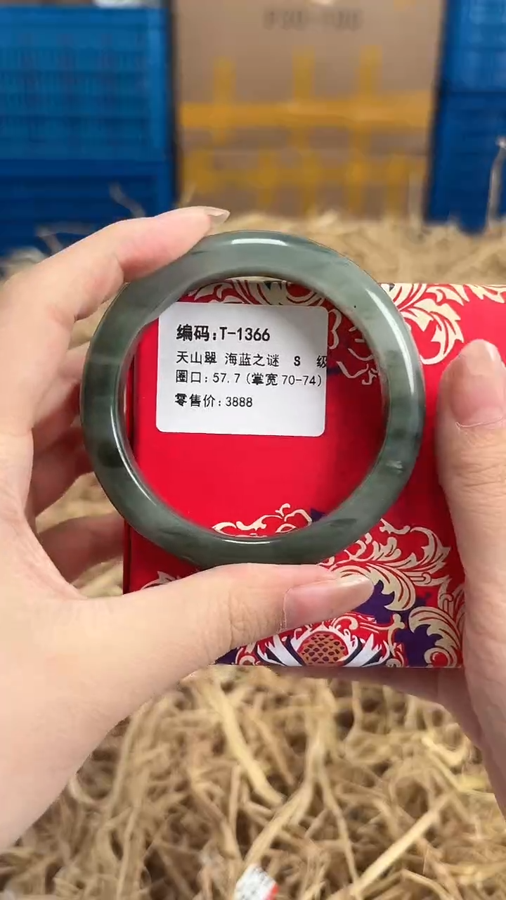 未镶嵌手镯石英质玉T-1366
