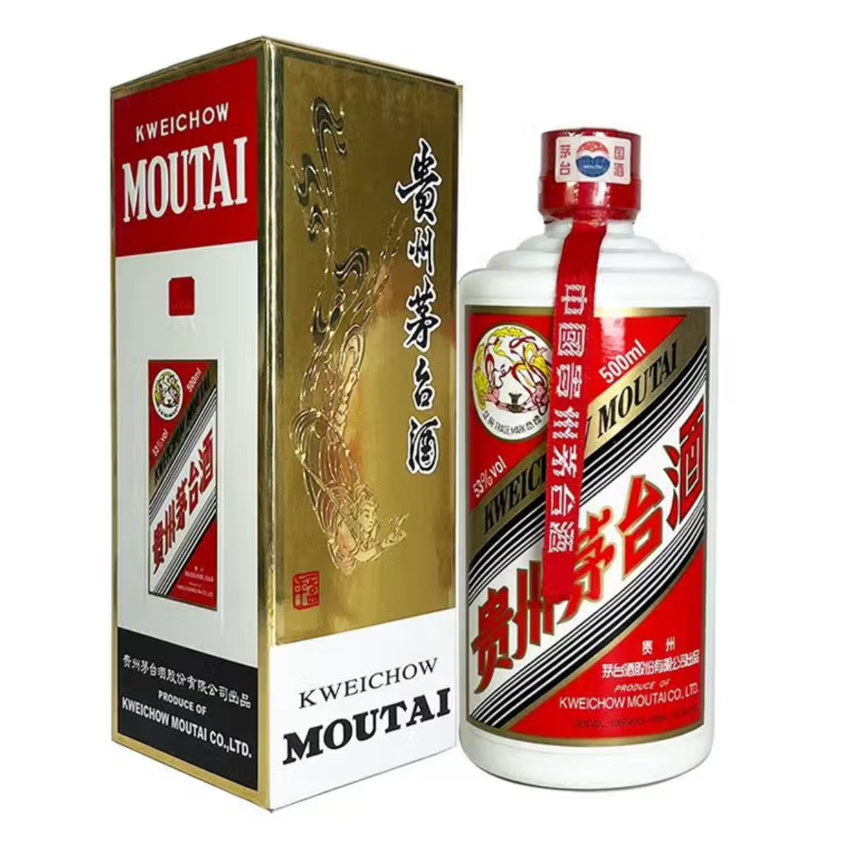 12852 2007年飞天500ml53度