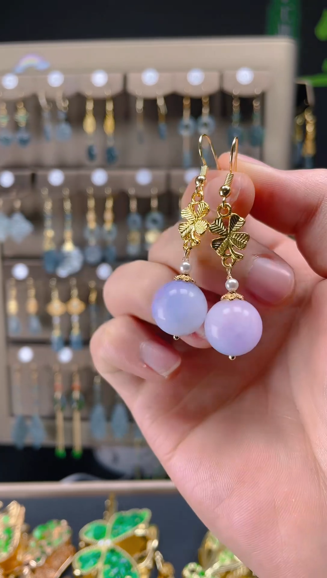 【闪购商品】玛瑙/玉髓耳饰合金06玛瑙饰品