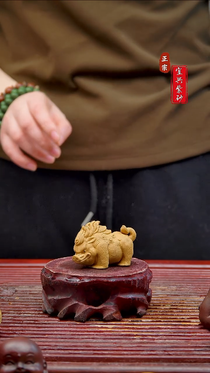 紫砂茶宠宜兴紫砂茶宠摆件