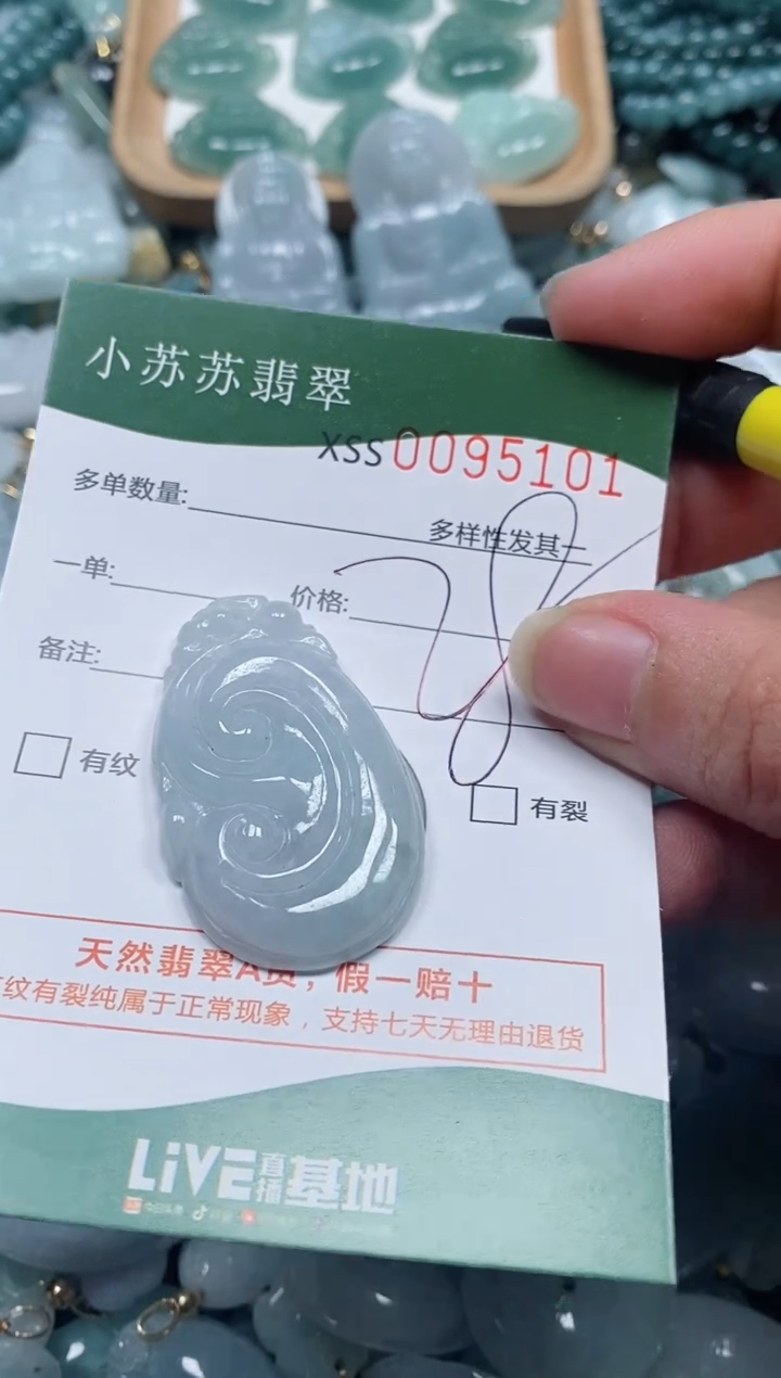 【闪购商品】翡翠颈饰未镶嵌闪购商品0095101