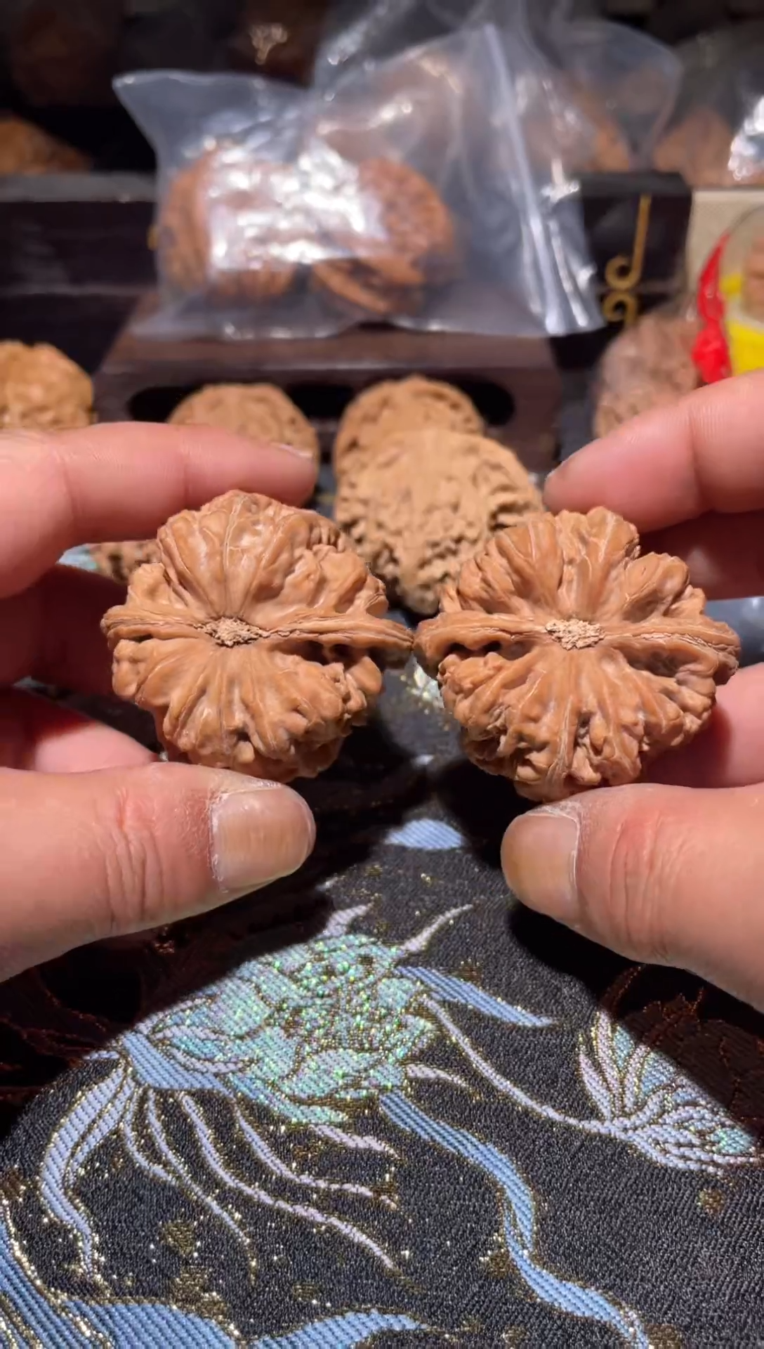 把件文玩核桃010粗筋46尺