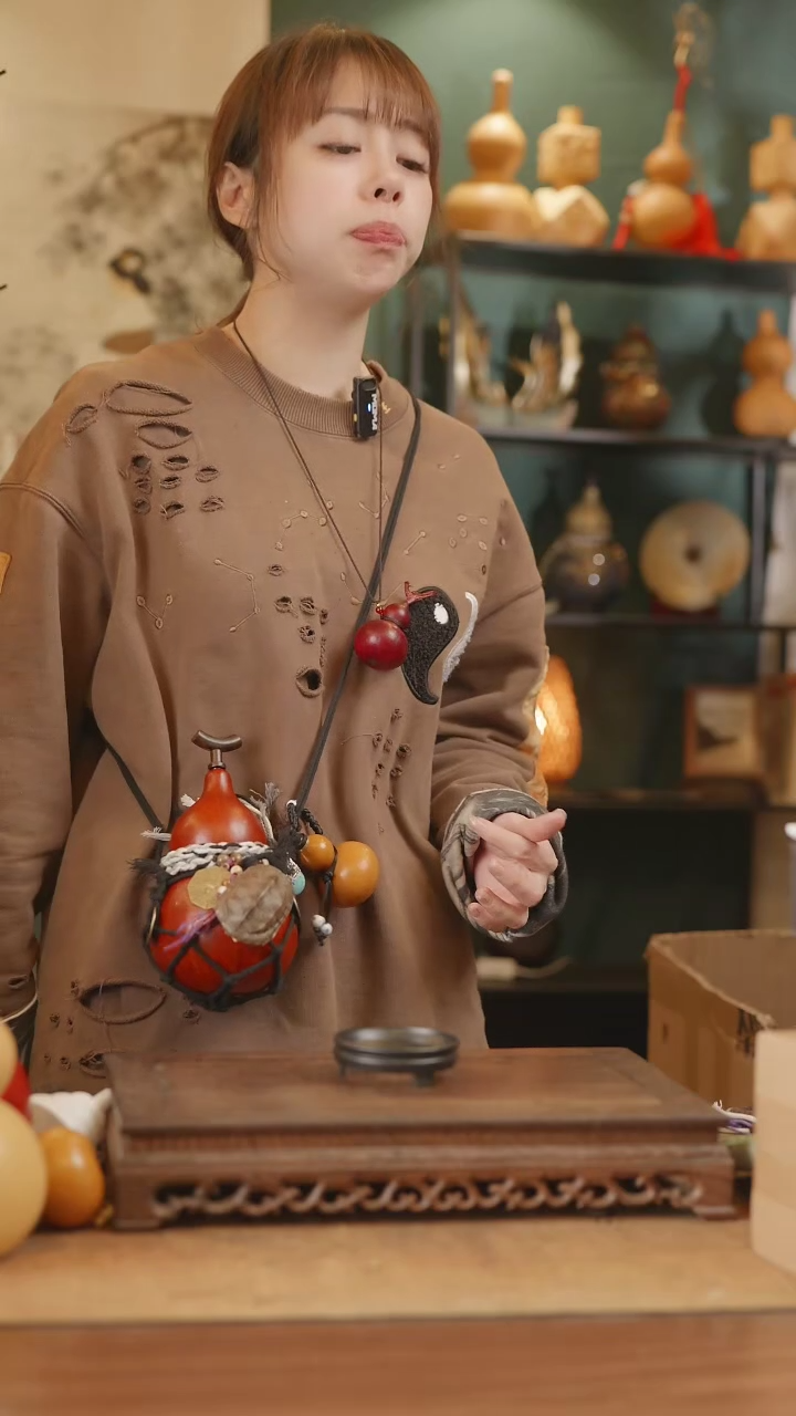 【闪购商品】292号精品天然大漆工艺防渗内胆酒葫芦~