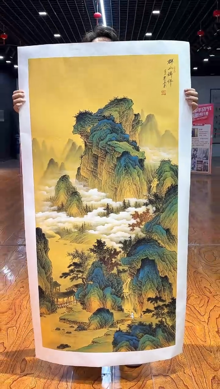 【闪购商品】国画周建真老师绘画作品22-27