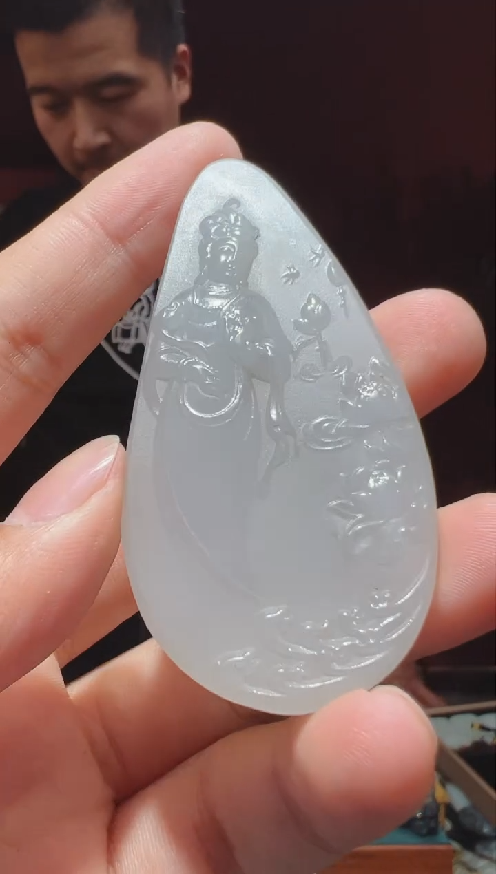 【闪购商品】和田玉吊坠(不含链)未镶嵌1