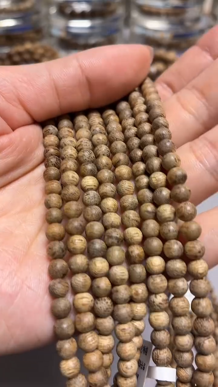 沉香手串文莱圆珠长串0.5昆仑梅格多样性发其一