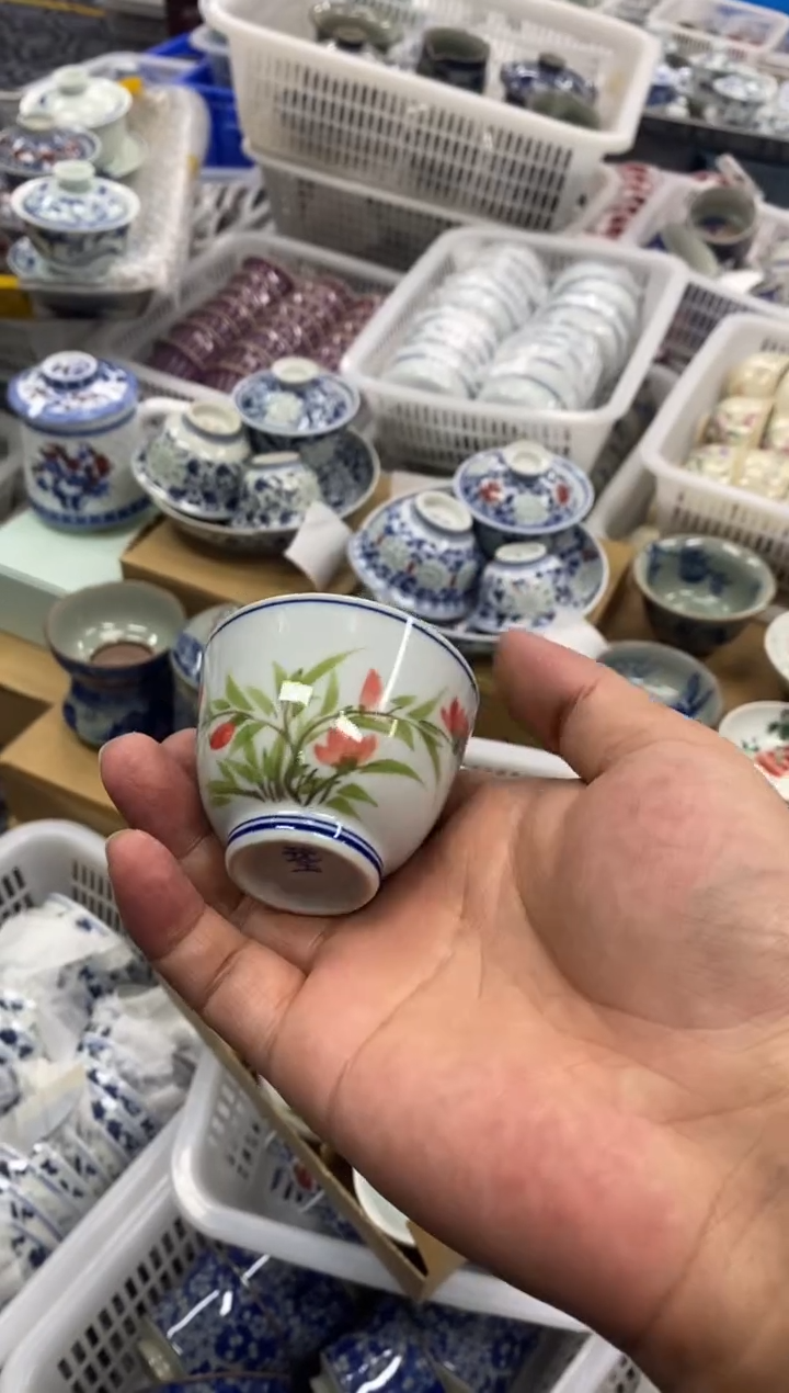 摆件陶景德陶瓷茶具容量约60