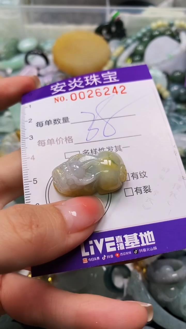 颈饰未镶嵌翡翠闪购0026242