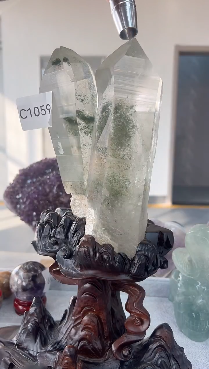 未镶嵌珠宝半成品水晶C1059