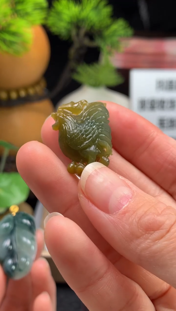 未镶嵌定制翡翠戏****）---119369