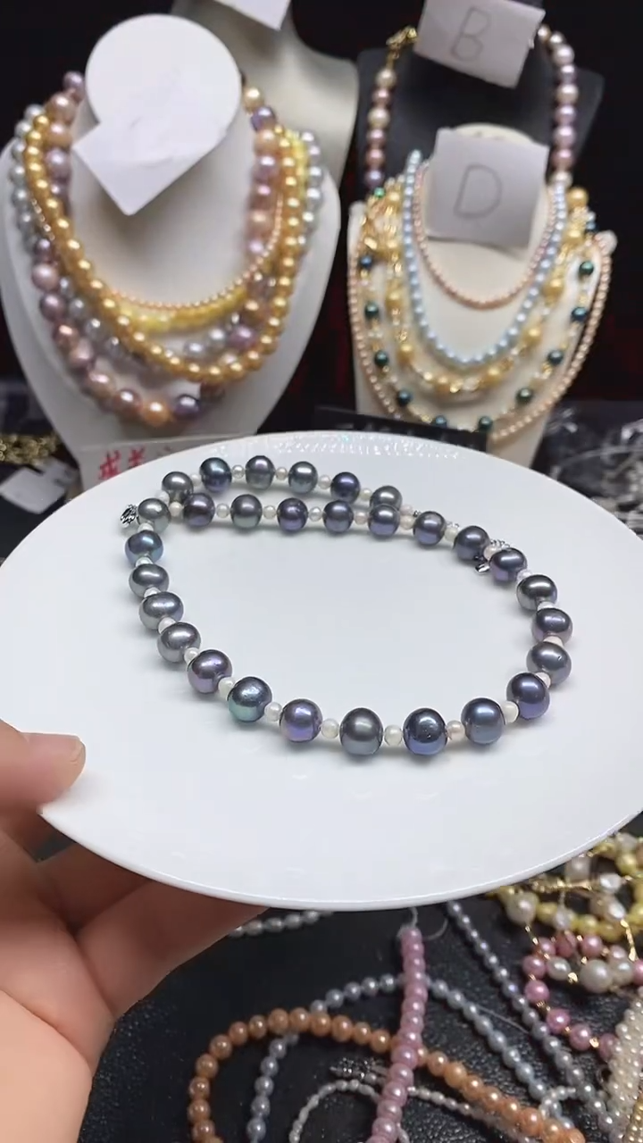 未镶嵌淡水珍珠耳饰多人